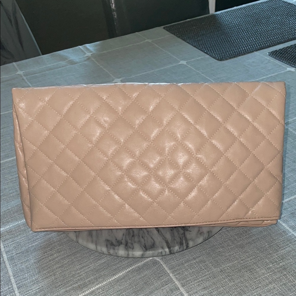 Forever 21 Quilted Light Pink Clutch